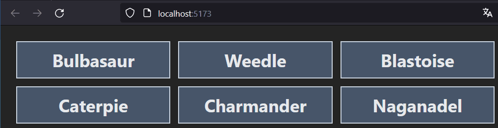 Display product names