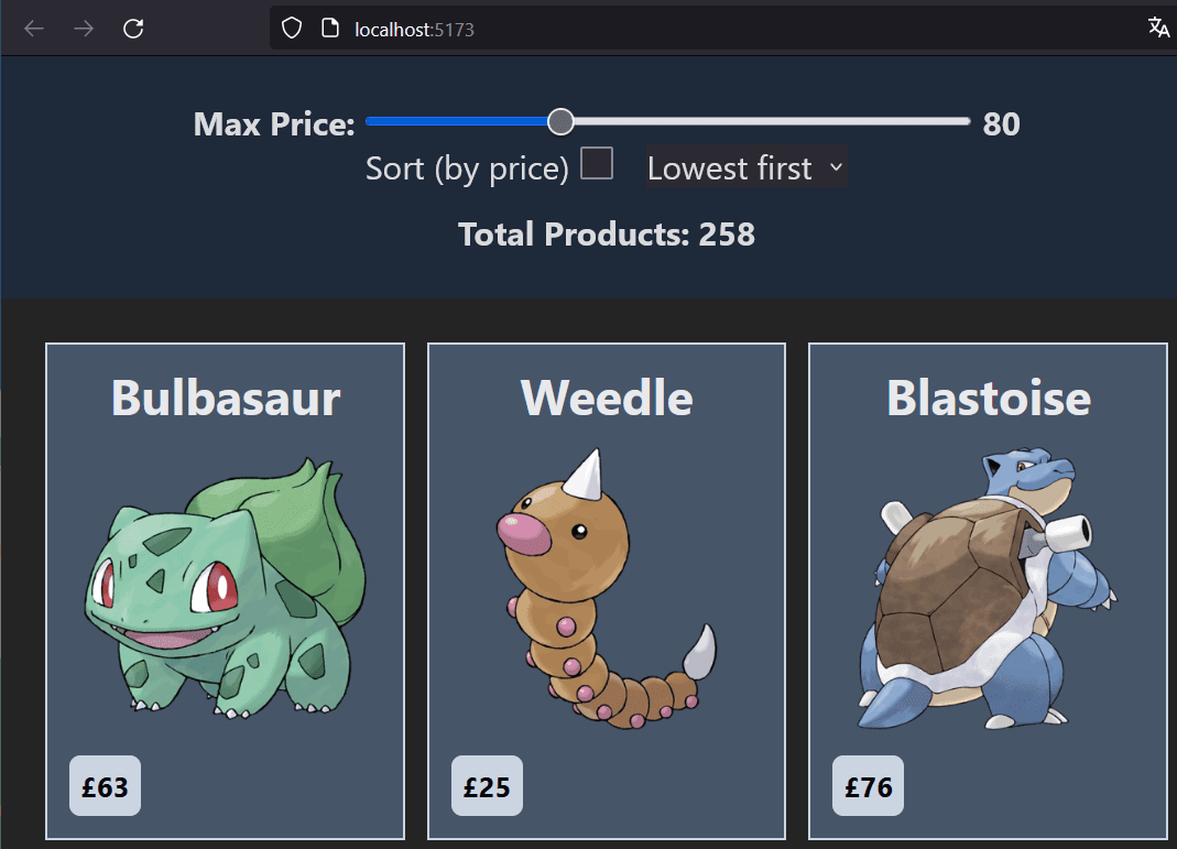 second iteration of the app